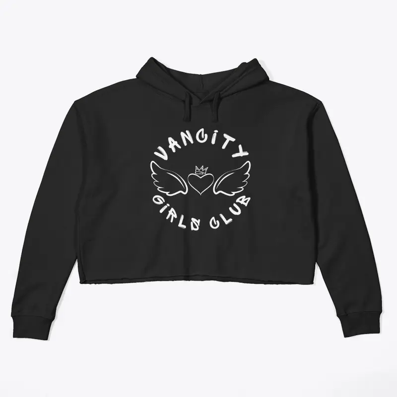 "Vancity Girls Club" Cropped Hoodie